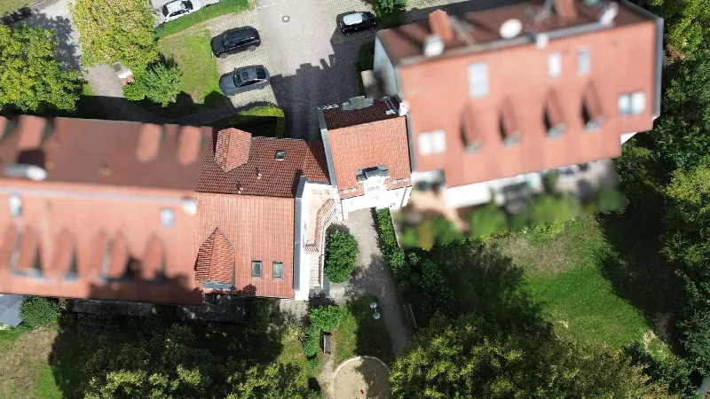 Vogelperspektive in Grafrath