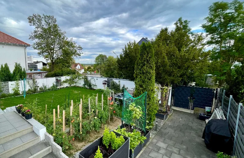 Gemüsegarten in Lenting
