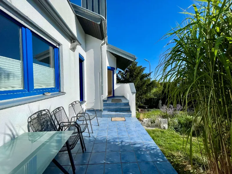 Terrasse Erdgeschoss in Hepberg