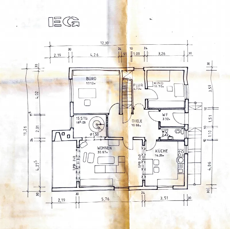 Grundriss | EG in Hepberg
