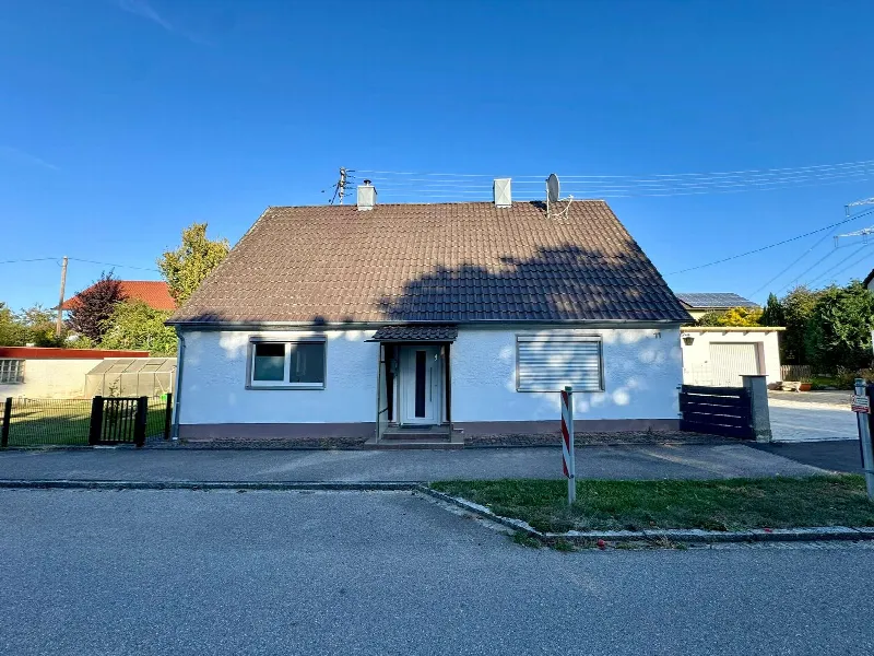 Außenansicht Straße in Wertingen