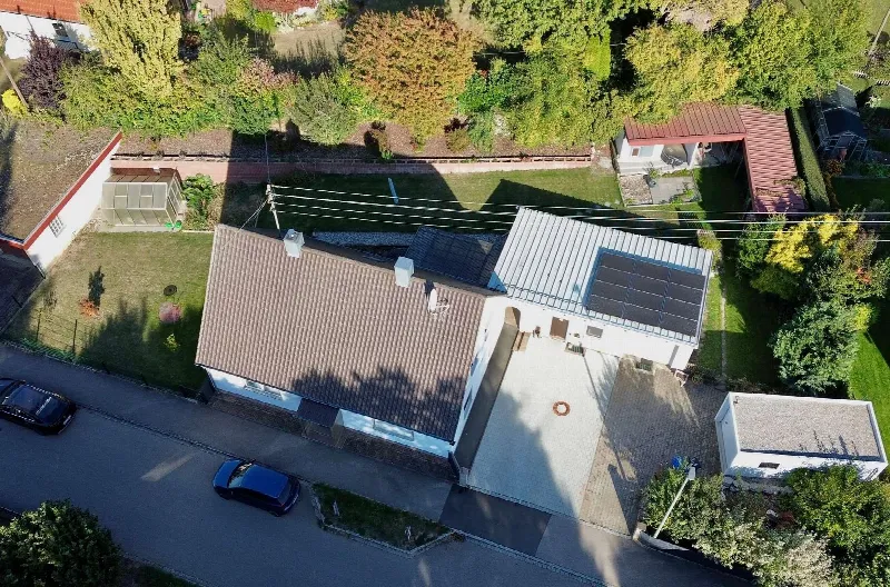 Vogelperspektive in Wertingen